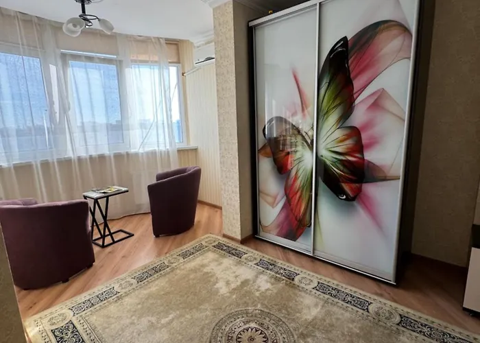 уютная с панорамой города