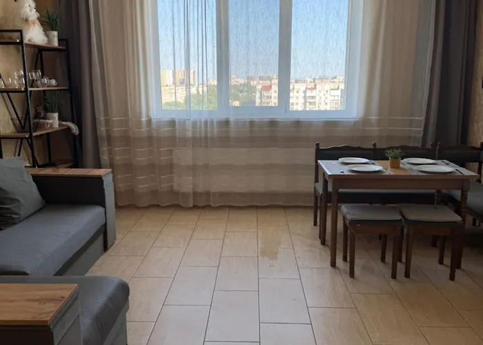 уютная с панорамой города * 敖德萨