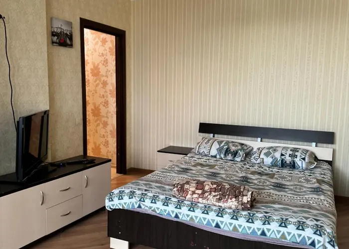 уютная с панорамой города Apartment *